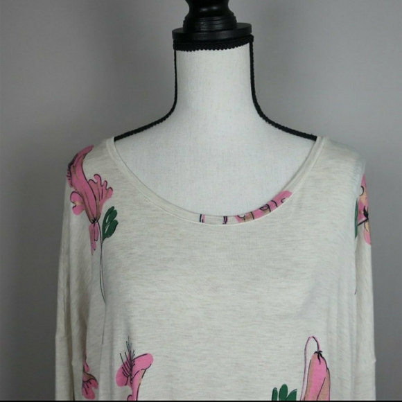 Anthro Floreat Sz Med High-Low Tunic Top D73 - Picture 5 of 10